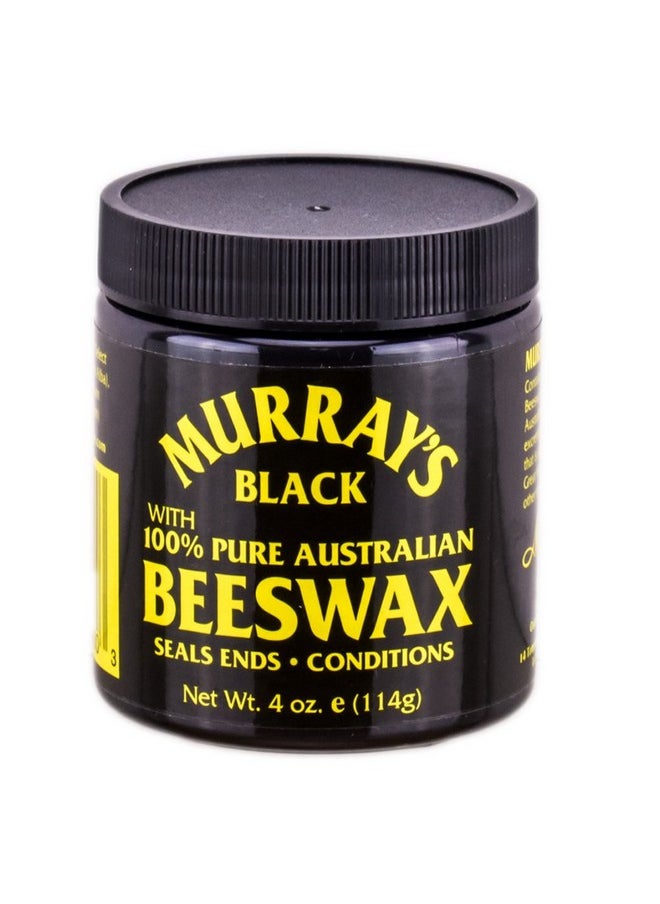 Murray's Beeswax, Black, 4 Ounce