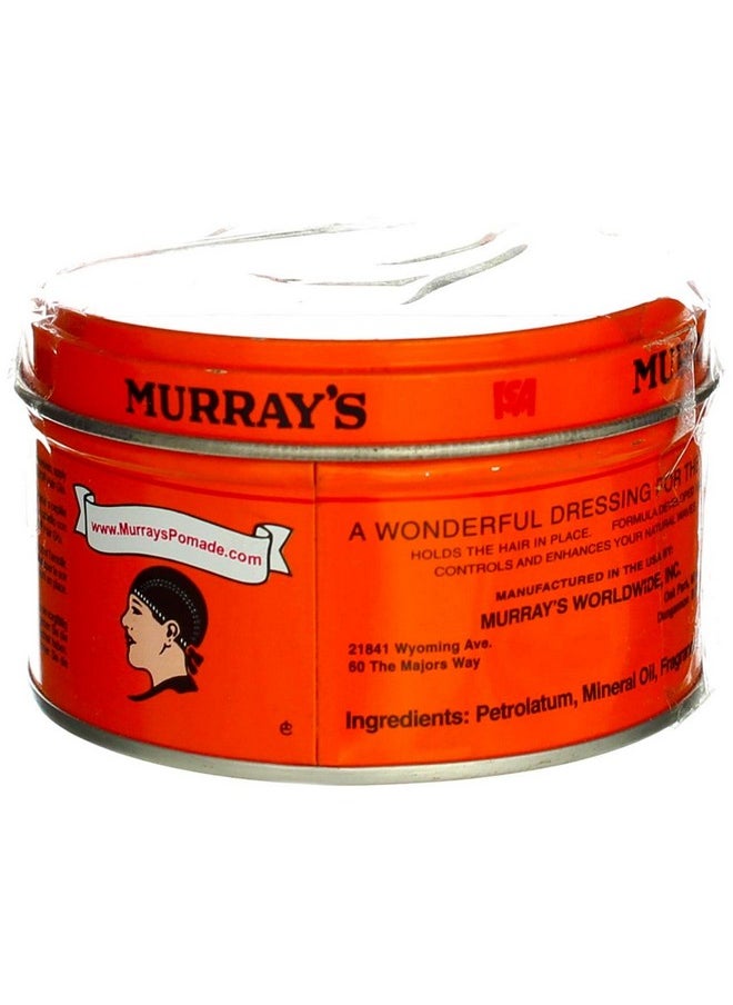 Murray's Superior Hair Dressing Pomade - 3 Oz (88ml) (3 Pack)