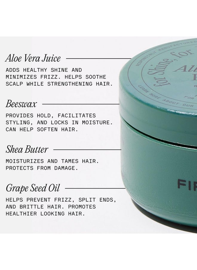 Firsthand Supply All-Purpose Hair Pomade - Clean & Non-toxic Hair Care Ingredients - Gives a Low Shine, Shape and Firm Hold To Your Hair - 3oz (88ml)