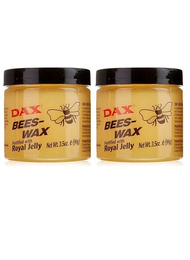 Dax Bees-Wax 3.5 Ounce (103ml) (2 Pack)