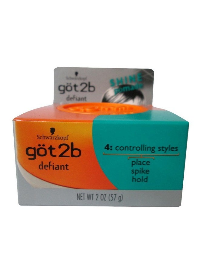 Göt2b Stackable Defiant Shine Pomade 2 Oz (3 Pack)
