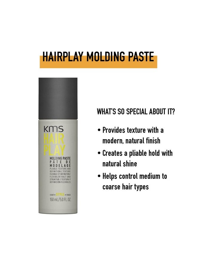 KMS HAIRPLAY Molding Paste, 5 Ounce