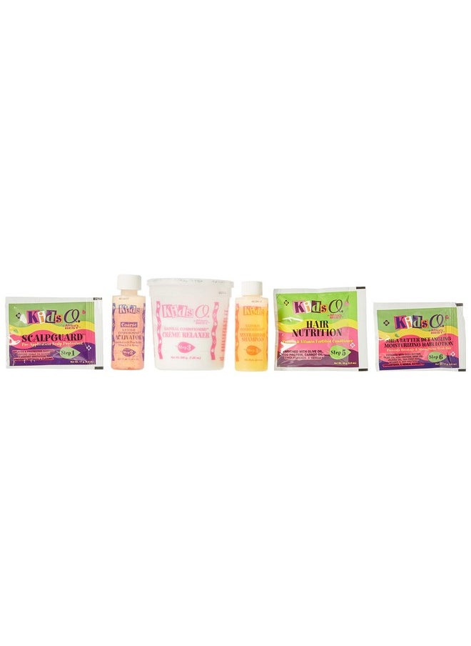 Kids Originals by Africa's Best Natural Conditioning Relaxer System, No Lye Formula, For Kids Coarse Hair, enriched Extra Virgin Olive Oil, Shea Butter, and Vitamin E