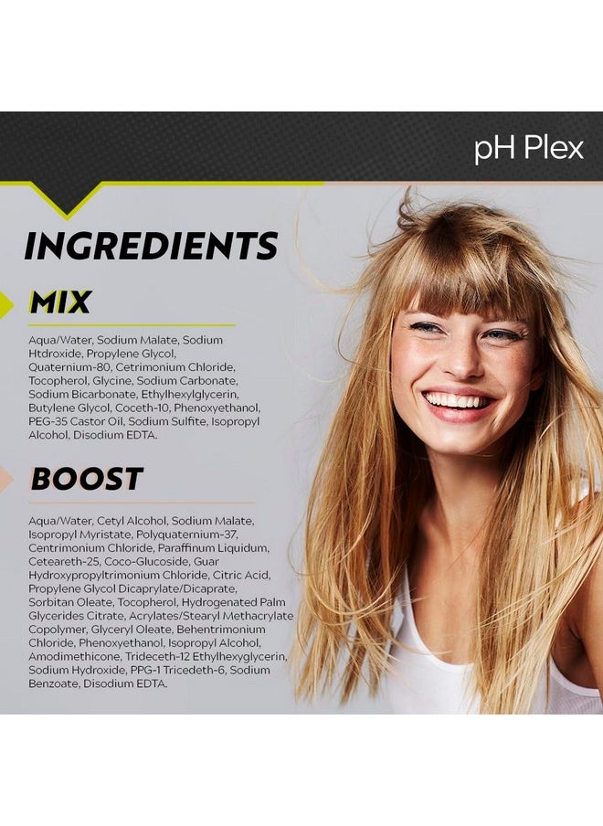 pH Plex Steps 1&2 Protect & Repair Hair Care Treatment - Use with Home Hair Color & Bleach Products - Salon Quality Professional Results at Home - 1 Sachet of Steps 1 & 2