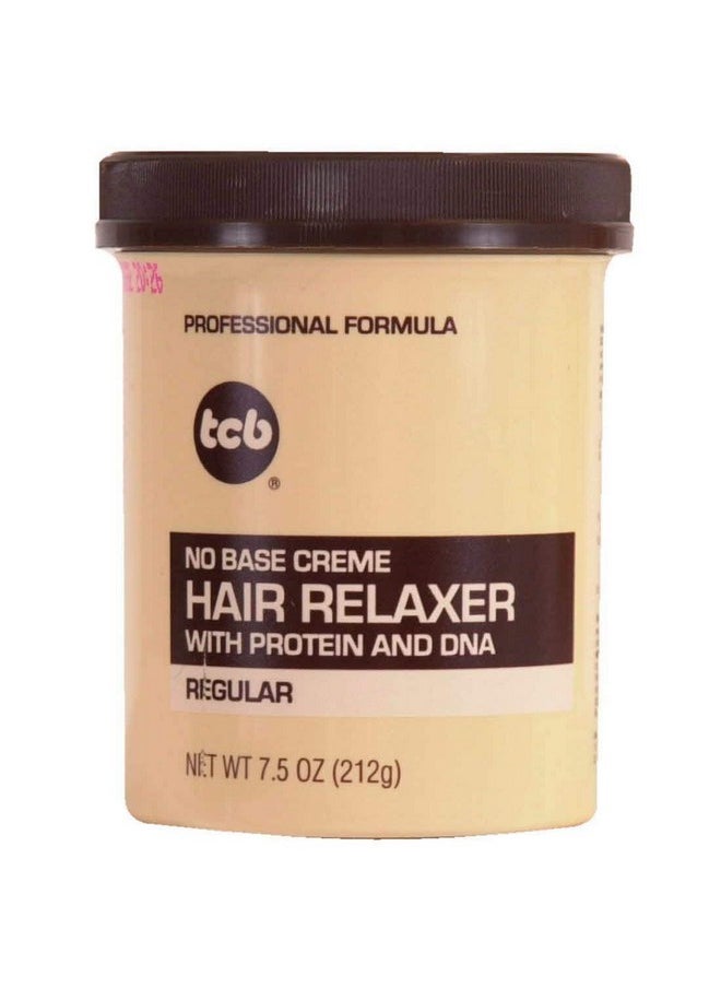 TCB No Base Creme Hair Relaxer With Protein And DNA Regular 7.5 Oz.