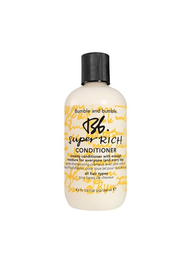 Bumble and bumble Super Rich Hair Conditioner For Every Day | Hydrating + Adds Shine | Curly, Wavy, Straight, 8.5 fl. oz.