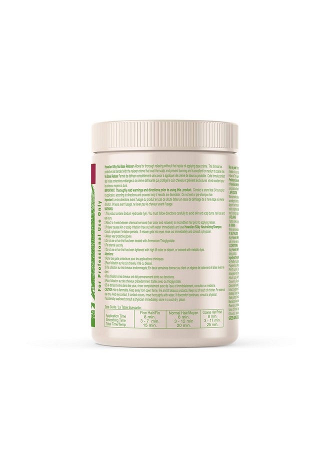 Hawaiian Silky no lye relaxer, regular, White, 20 Ounce