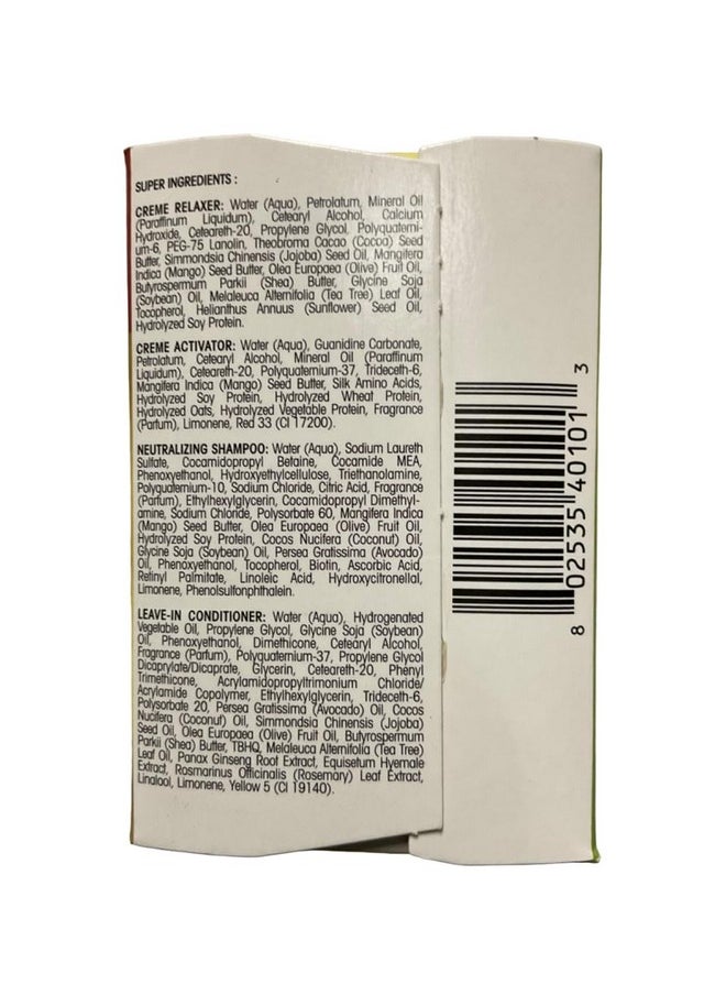 African Pride Olive Miracle Deep Conditioning No-lye Relaxer Kit, Super, 1count