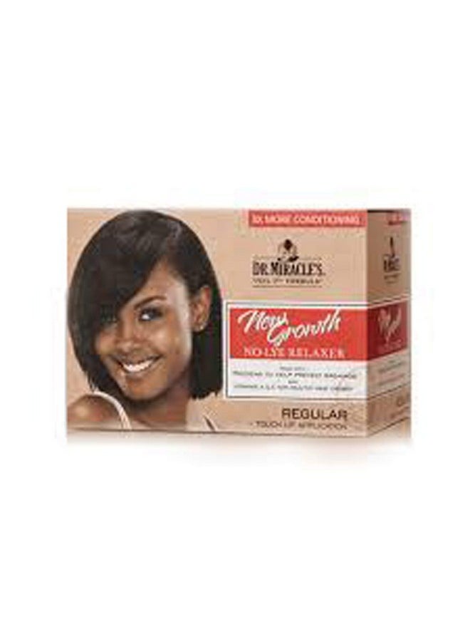 Dr. Miracle's New Growth Thermaceutical Intensive No-lye Relaxer Regular Kit, 2X more conditioning