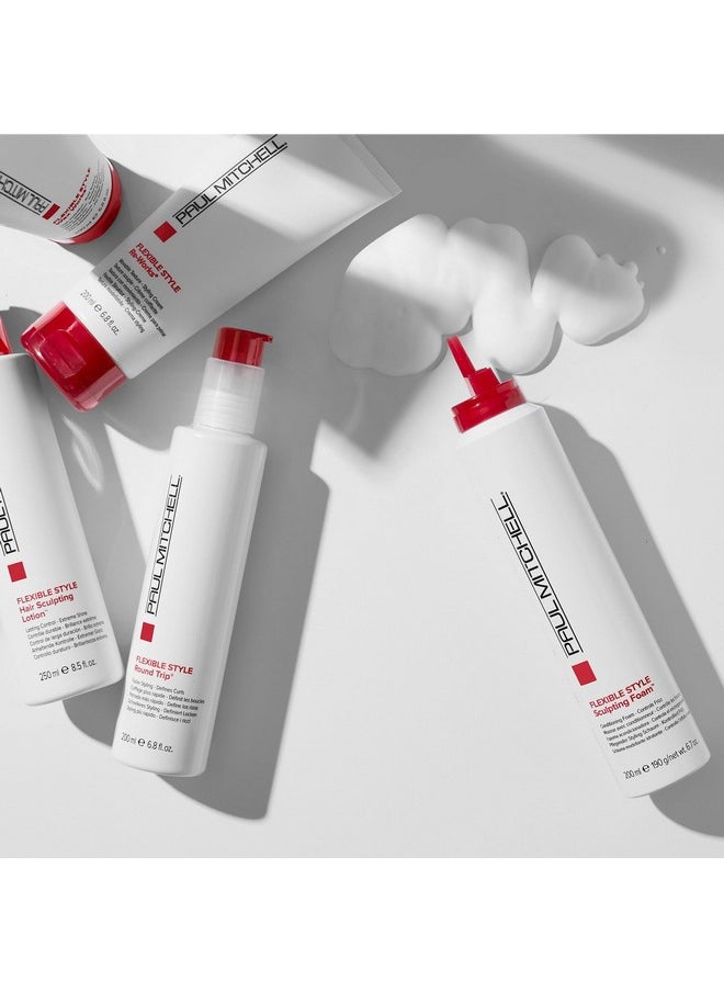 Paul Mitchell Round Trip Curl Defining Serum, Reduces Drying Time For Faster Styling, For Wavy + Curly Hair, 6.8 Fl Oz