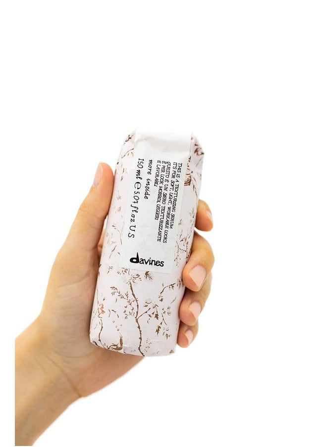 Davines This is a Texturizing Serum, Workable Formula For Creating Body And Structure, Shaping Blow Dry Styling, Paraben-Free, 5.07 Fl. Oz.