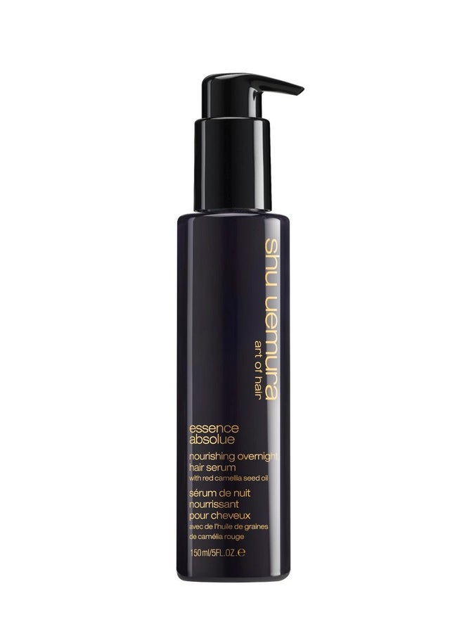 Shu Uemura Essence Absolue Nourishing Overnight Hair Serum | Hydrates, Nourishes, and Detangles | Reduces Frizz and Enhances Shine | Lightweight Formula Absorbs Overnight
