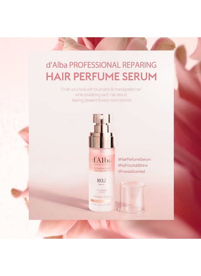 d'alba Piedmont Italian White Truffle Professional Repairing Hair Perfume Serum Fragrance (1.69 fl oz)