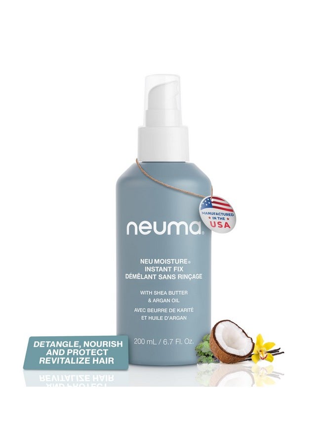 NEUMA Neu Moisture Instant Fix Leave In Hair Treatment Spray 6.7Fl. Oz. Detangles, Nourishes, Protects, Kalette, Coconut, and Vanilla Scent