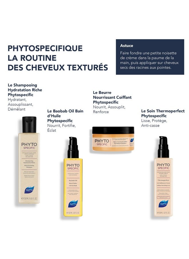 PHYTO PARIS Phyto Specific Nourishing Styling Pomade Cream, 3.5 fl. oz.