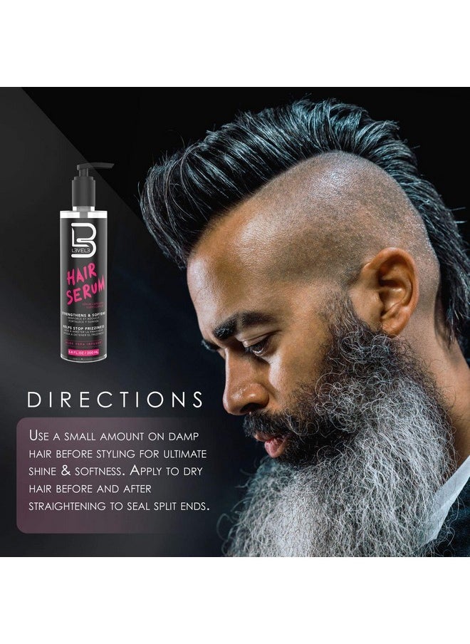 L3 Level 3 Hair Serum - Repairs your Damaged Hair - Softens and Smoothing - Level Three Hair Smoothing Serum - Reduces Frizziness (6.8 oz, Hair Serum)