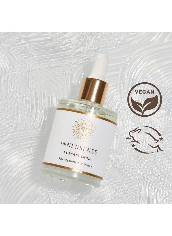 INNERSENSE Organic Beauty - Natural I Create Shine Glossing Serum | Non-Toxic, Cruelty-Free, Clean Haircare (1.7 fl oz | 50 ml)