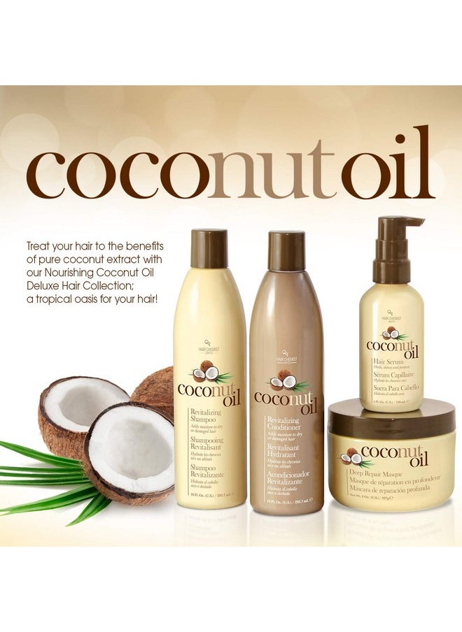 Hair Chemist Coconut Oil Serum 4 ounce (Pack of 2)