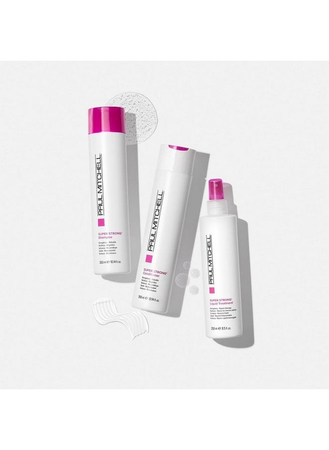 Paul Mitchell Super Strong Liquid Treatment, Strengthens + Repairs Damage, For Damaged Hair, 8.5 fl. oz.