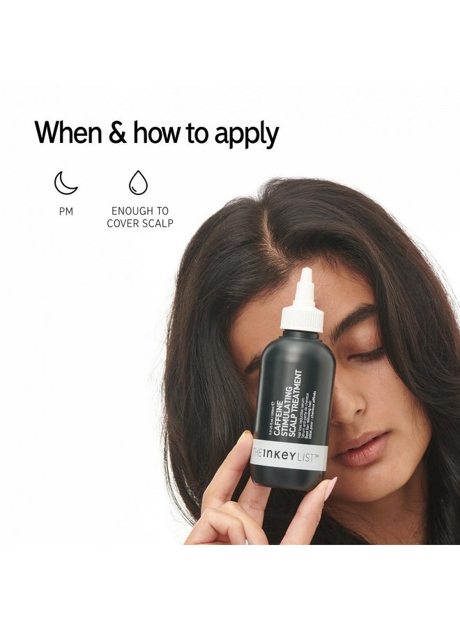 The INKEY List Caffeine Stimulating Scalp Treatment, Contains Redensyl and Caffeine to Encourage Natural Hair Growth Cycle, Leaves Hair Feeling Soft, 5.07 fl oz