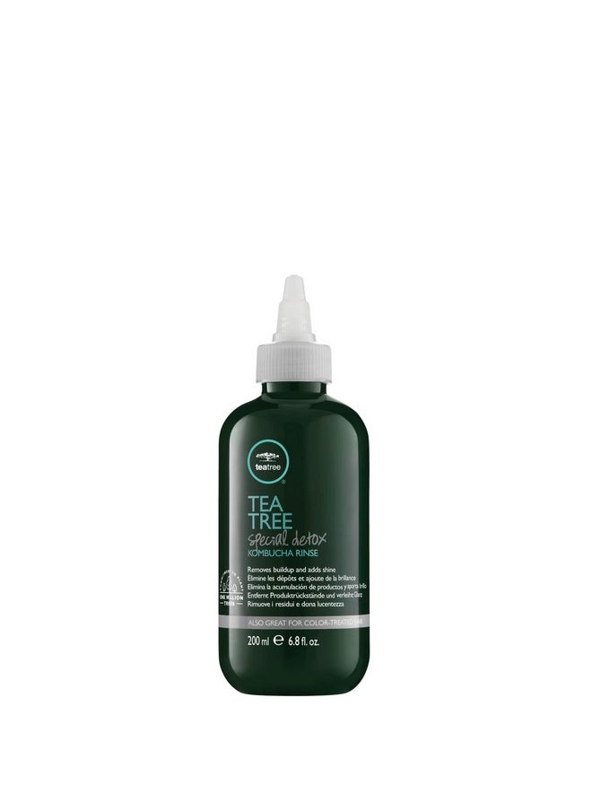 Tea Tree Special Detox Kombucha Rinse, Removes Buildup, Adds Shine, For All Hair Types, 6.8 fl. oz.
