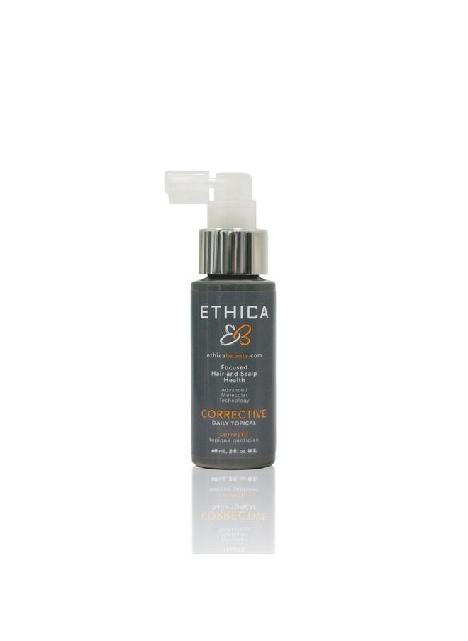 Corrective, Daily Leave In Treatment, Scalp Health & Hair Growth Topical for Men for Healthy Scalp & Hair Regrowth, 2 oz