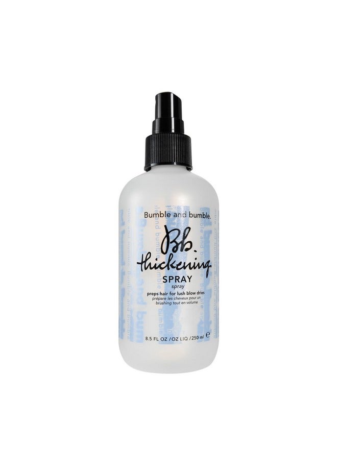 Bumble and bumble Thickening Blow-Dry Prep Spray | For Lush Blow Dries | Straight to Wavy, 8.5 fl. oz.