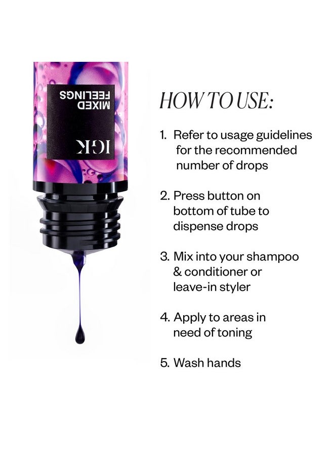 IGK Mixed Feelings Leave-In Blonde Toning Drops 30 ml / 1 oz