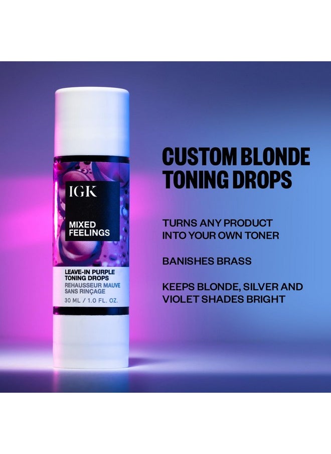 IGK Mixed Feelings Leave-In Blonde Toning Drops 30 ml / 1 oz