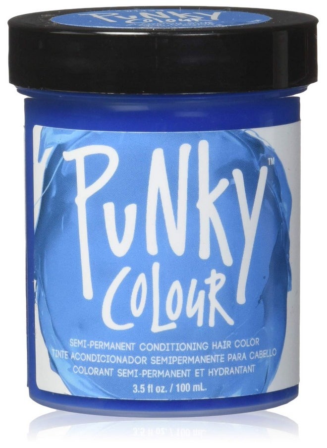 Jerome Russell Punky Colour Semi Permanent Conditioning Hair Color, Lagoon Blue), 100ml