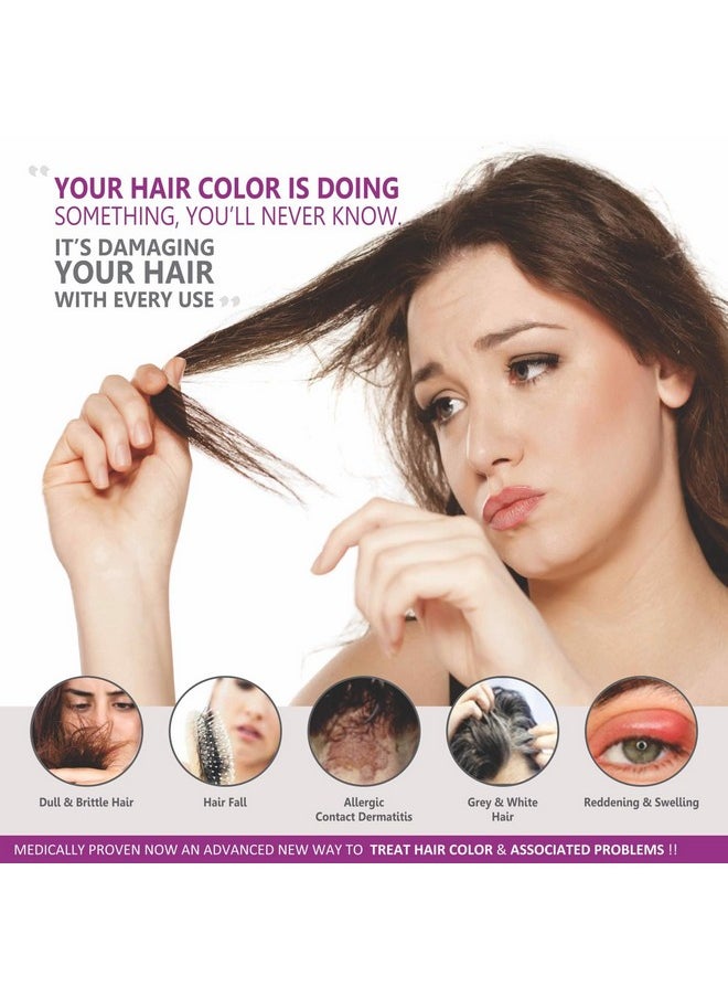 Vegetal Bio Hair Colour - Soft Black | 50g | Achieve Natural, Ammonia-Free Hair Color | PPD-Free, 100% Herbal Certified Organic for Men and Women | UV Protection and Luster Maintenance | Complete Kit