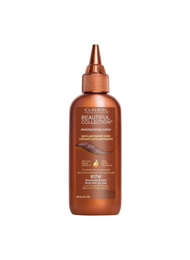 Clairol Professional Beautiful Collection, 17w Rosewood Brown, 3 Fl Oz