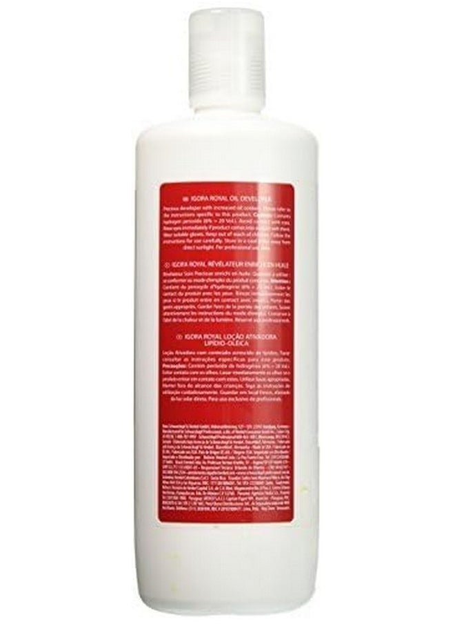 Schwarzkopf Professional Igora Royal Developer 6% / 20 Volume 33.8 oz