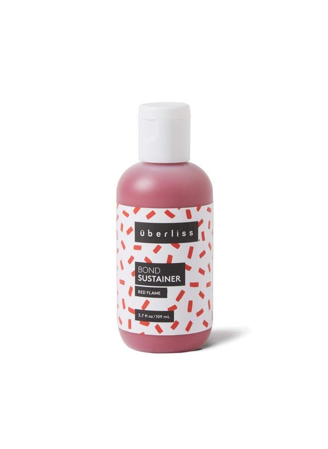 Bond Sustainer Color (Red Flame)- 3.7 ounce - Semi Permanent Direct Dye - Color Depositing Mask - Rebuild Broken Bonds - For Healthy Hair