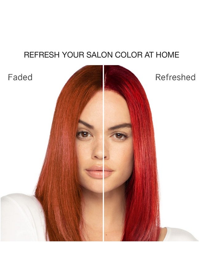 Celeb Luxury Gem Lites Colorwash, Professional Semi-Permanent Hair Color Depositing Shampoo, Ruby