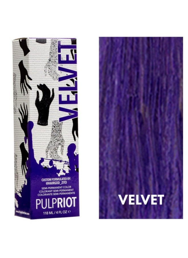 Pulp Riot Semi-Permanent Hair Color 4oz- Velvet
