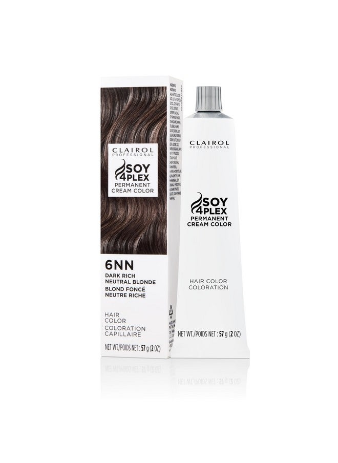 Clairol Professional Permanent Crème Hair Color 6nn Dark Neutral Blonde, 2 Oz (Pack of 1)