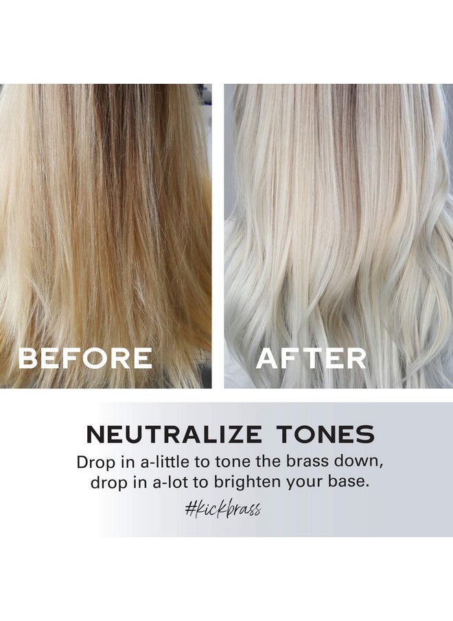 Keracolor Purple Toning Drops Concentrate To Create Your Own Purple Shampoo For Blonde Hair - Mix w/Any Shampoo, Conditioner, Or Cream Styler, Violet, (Purple) 2 Fl. Oz.