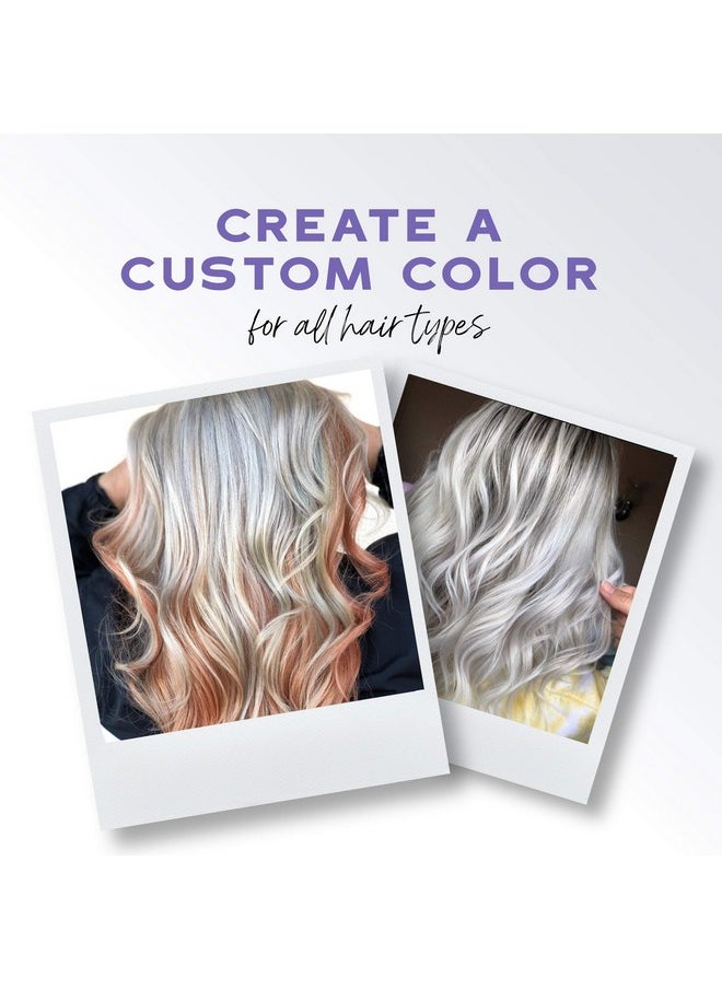 Keracolor Purple Toning Drops Concentrate To Create Your Own Purple Shampoo For Blonde Hair - Mix w/Any Shampoo, Conditioner, Or Cream Styler, Violet, (Purple) 2 Fl. Oz.