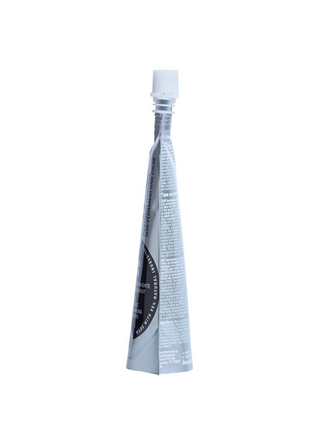 Iroiro Natural Premium Semi-Permanent Hair Color 10 Black 4oz