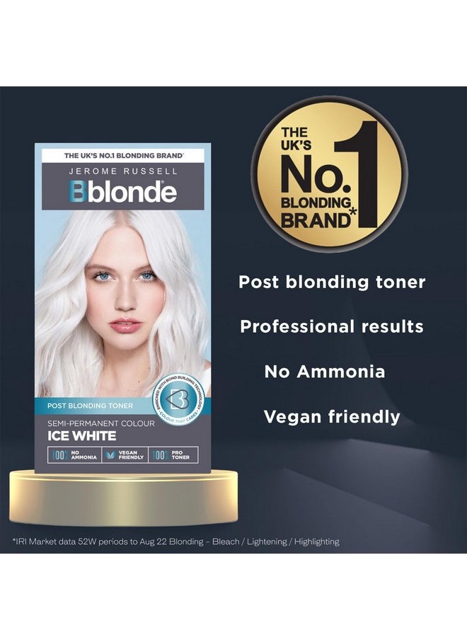 Bblonde/Jerome Russell Semi-Permanent Toner Ice White, 160 g