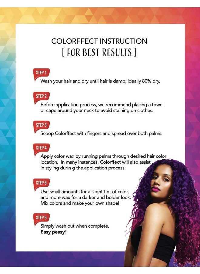Magic Collection Colorffect Hair Color Wax (Red)