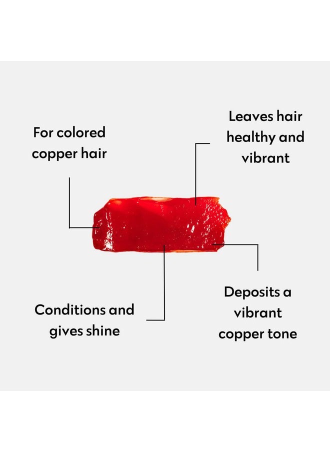 Four Reasons Color Mask - Copper - (27 Colors) Toning Treatment, Color Depositing Conditioner, Tone & Enhance Color-Treated Hair - Semi Permanent Hair Dye, Vegan and Cruelty-Free, 6.76 fl oz
