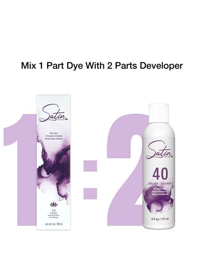 Satin Hair Color - ultra vivid fashion colors - 5N