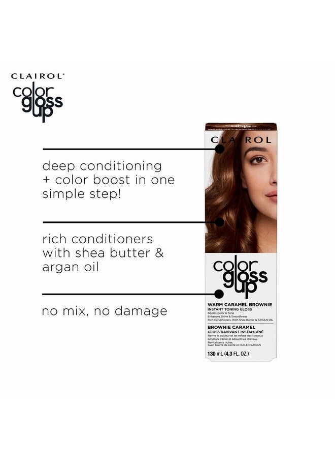 Clairol Color Gloss Up Temporary Hair Dye, Mocha Me Crazy Hair Color, Pack of 1