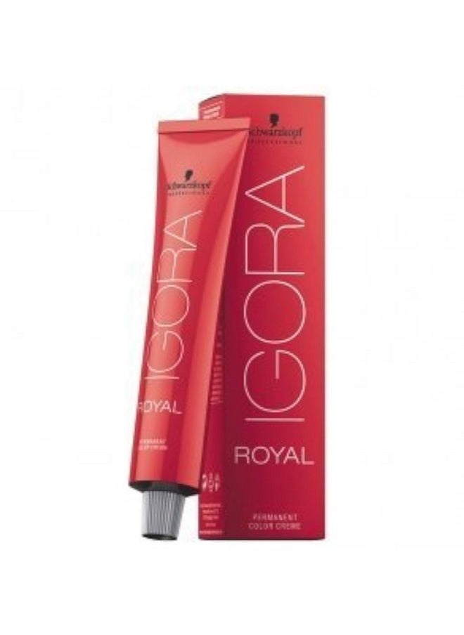 Schwarzkopf Igora Royal 8-77 - Light Blonde Copper Extra Hair Colour/Tint 60ml Tube by Igora Royal