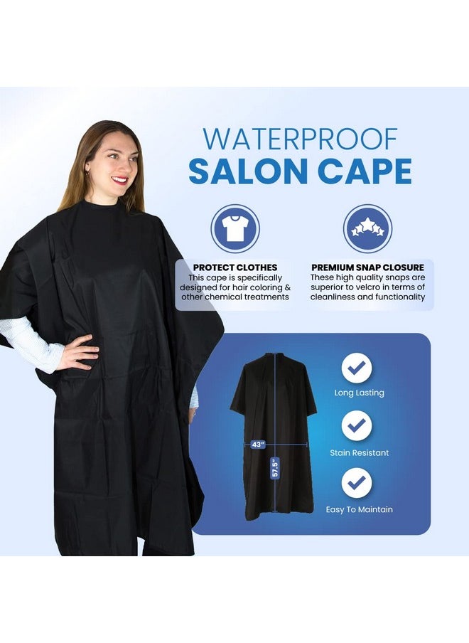 Hair Coloring Cape - Waterproof Salon Cape - Salon Chemical Cape - Hair Cape - Hair Salon Cape - Hair Dye Cape - Hairdressing Cape - Hair Stylist Cape - Hair Smock