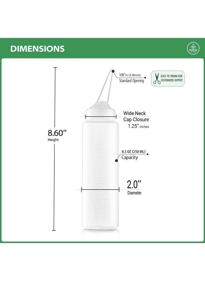 Bar5F Applicator Bottle with Angled Tip 8.5 ounce (Pack of 3)