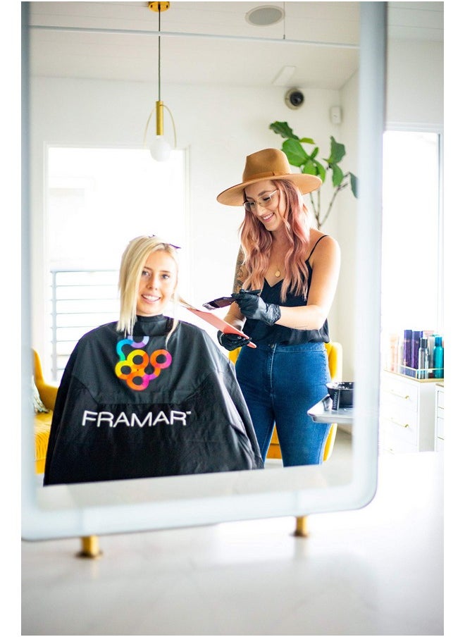 Framar Foil/Balayage Board and Paddle Set for Hair Bleach, Hair Dye - Long board and short board - Coloring Set - 2 Pack