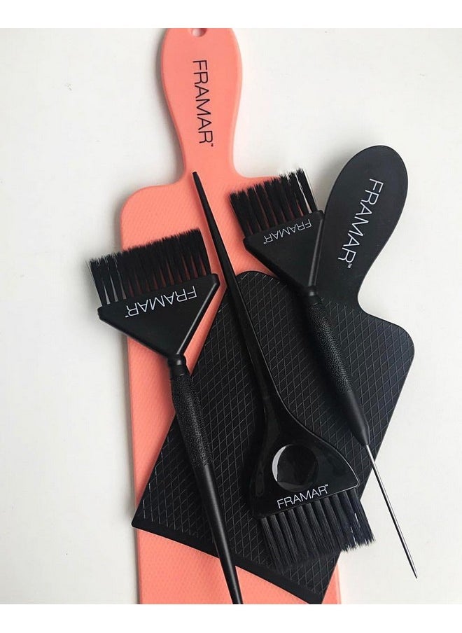 Framar Foil/Balayage Board and Paddle Set for Hair Bleach, Hair Dye - Long board and short board - Coloring Set - 2 Pack